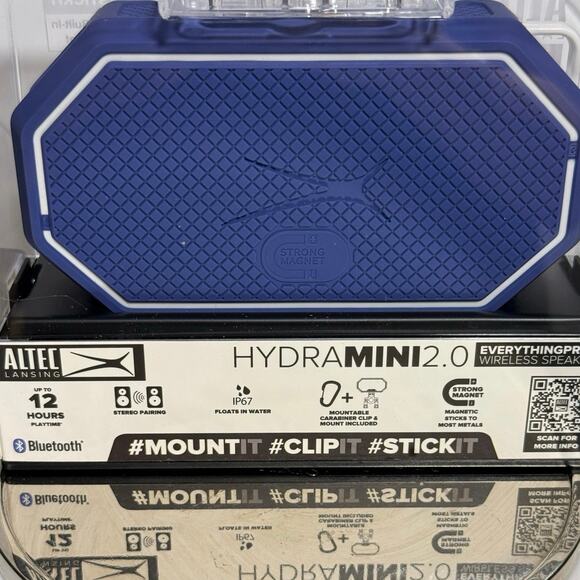 Alter Lansing HydraMini 2.0 Bluetooth Speaker - NEW in BOX - Picture 2 of 6